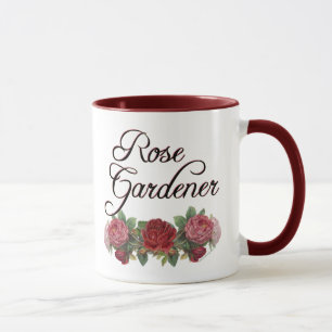 Tasse Le rose Gardener dit avec des Roses