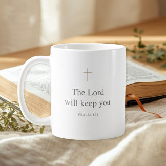 Tasse Le Seigneur Vous Gardera – Psaume 121