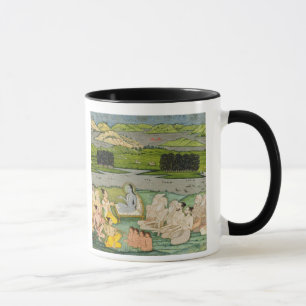 Tasse Le Shuku sage Deva s'adressant au Roi Parikshit et