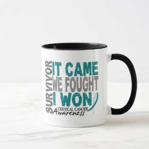 Tasse Le survivant de cancer du col de l'utérus qu'il