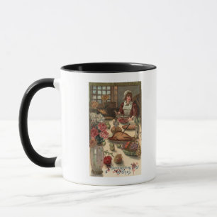 Tasse Le Tableau d'une femme de pèlerin