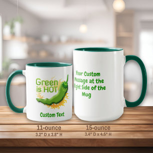 Tasse Le vert est CHAUD