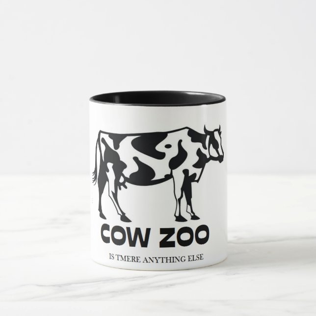 Tasse Le zoo unique drôle de vache est Tmere toute autre (Centre)