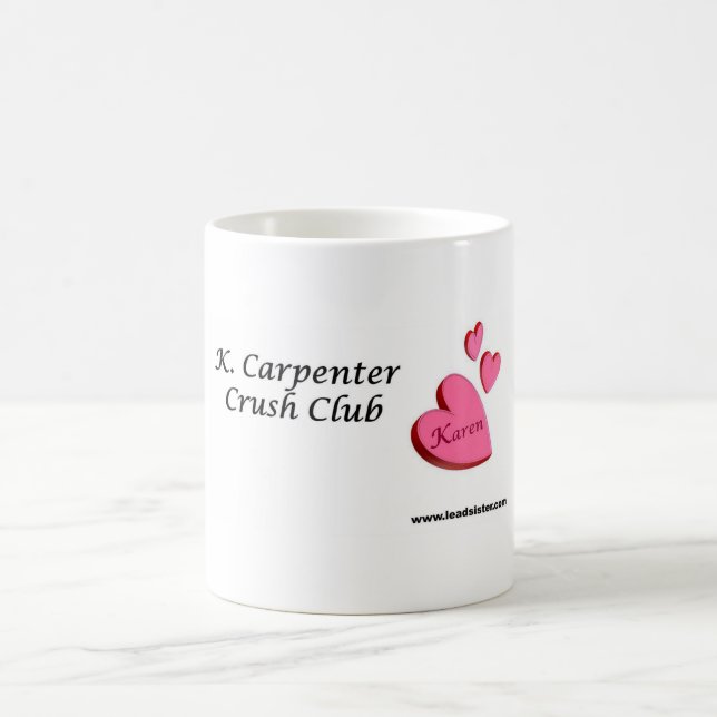 Tasse leadsister.com de club d'écrasement de kc (Centre)