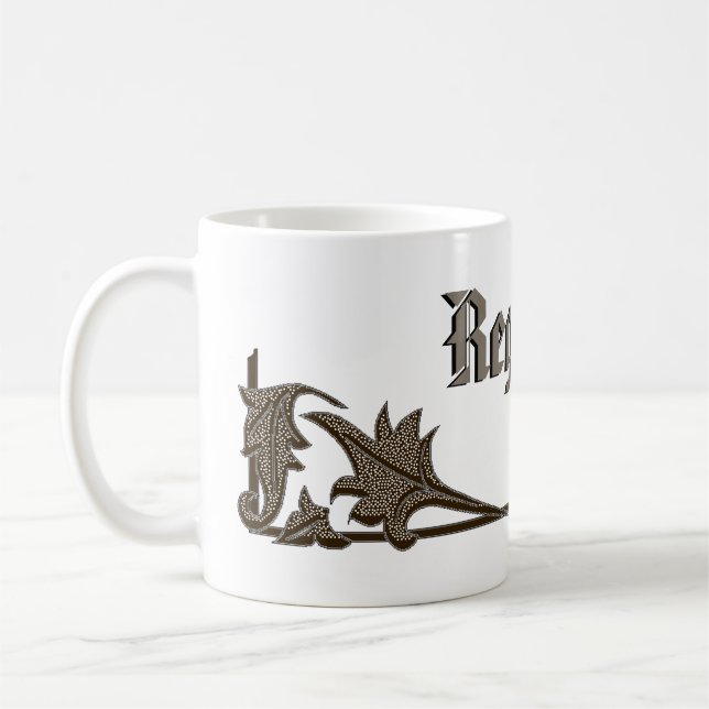 Tasse - Leafarben und Name (Links)