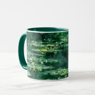 Tasse L'EAU MENSONNE EN ÉTANG VERT par Claude Monet