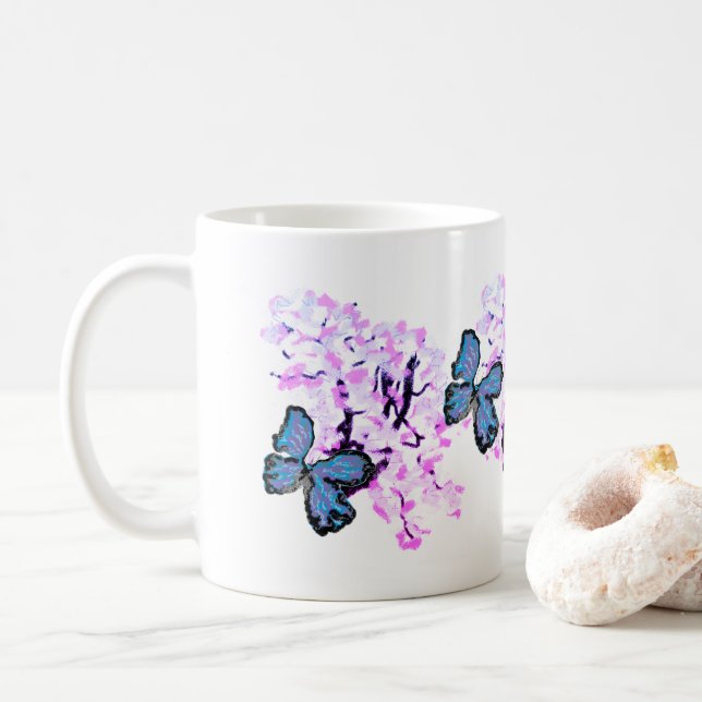 Tasse: Leben Kaffeetasse (Mit Donut)