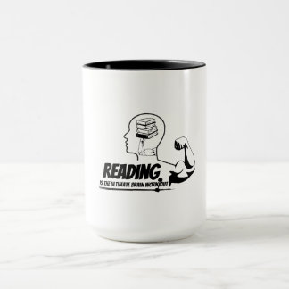 Tasse « Lecture = Gains pour le Cerveau »