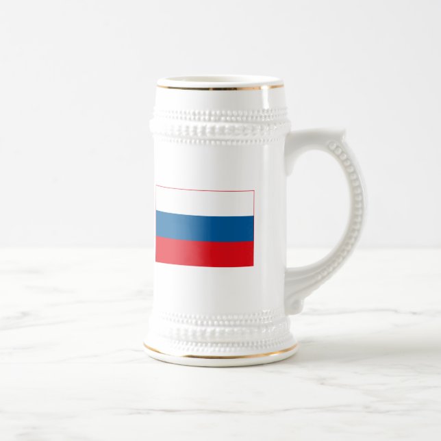Tasse (légère) de drapeau de la Russie (Droite)
