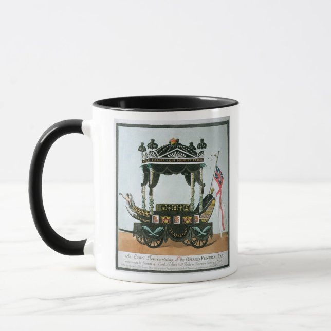 Tasse L'enterrement de seigneur Nelson le 9 janvier 1806 (Gauche)