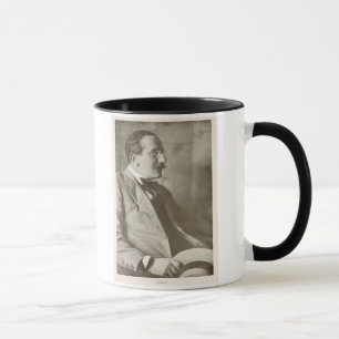 Tasse Léon Bakst (1866-1924), peintre russe, portrait
