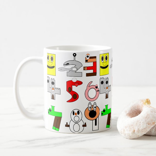 Tasse lernen spielen (Mit Donut)