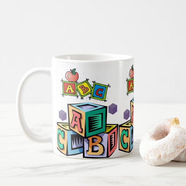 Tasse lernen spielen (Mit Donut)