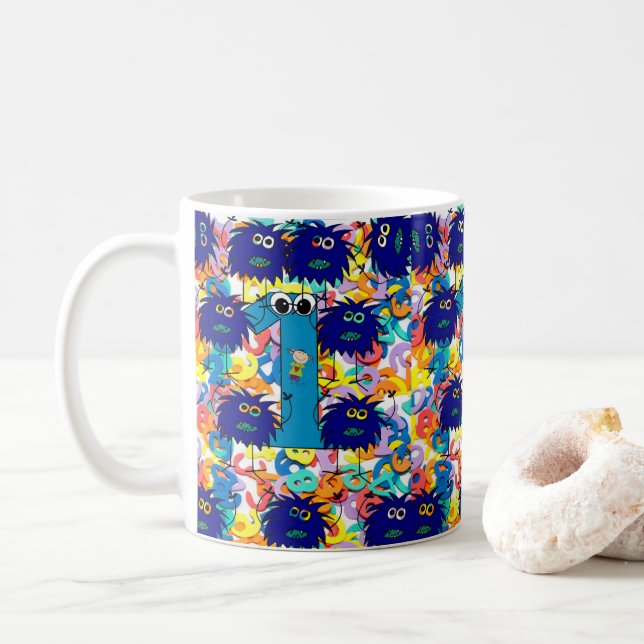 Tasse lernen spielen (Mit Donut)