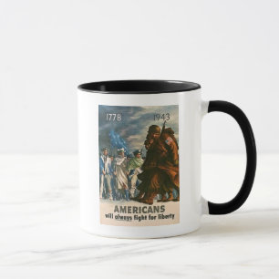 Tasse Les Américains lutteront toujours pour la liberté