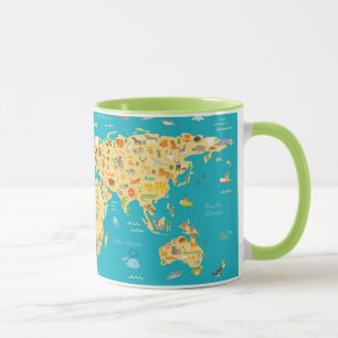 Tasse Les animaux du monde