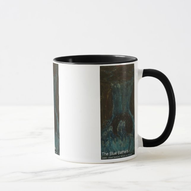 Tasse les baigneurs bleus (Droite)