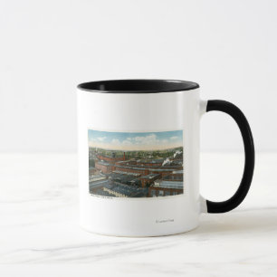 Tasse Les bâtiments métalliques de la cartouche Co des