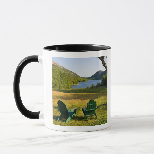 Tasse Les chaises Adirondack sur la pelouse du Jourdain (Gauche)