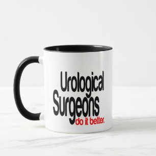 Tasse Les chirurgiens urologiques le font mieux