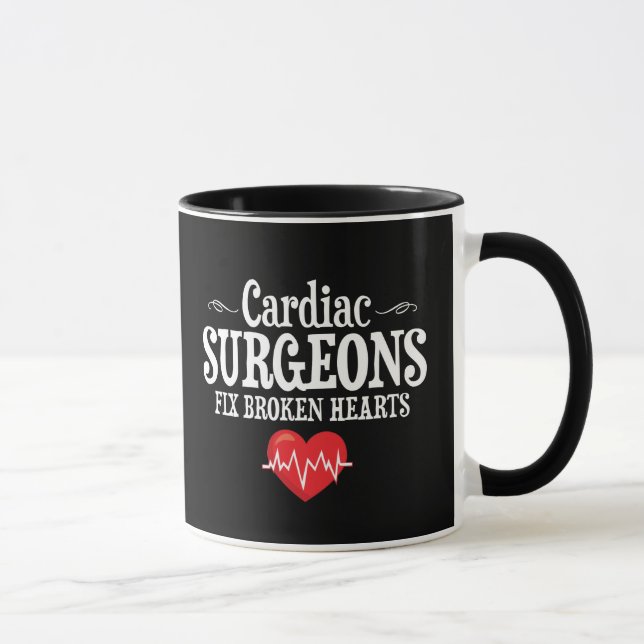 Tasse Les coeurs brisés drôles de difficulté de (Droite)