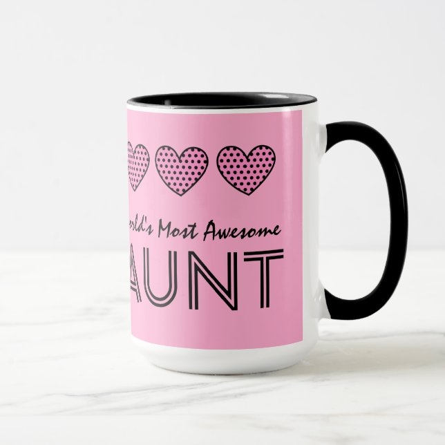 Tasse Les coeurs les plus impressionnants V01 de point (Droite)