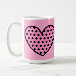 Tasse Les coeurs les plus impressionnants V01 de point