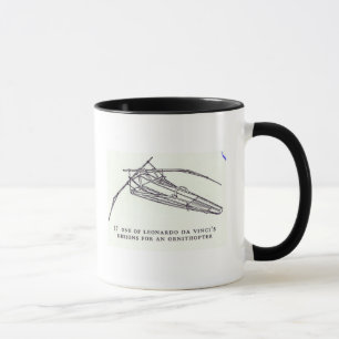 Tasse Les conceptions de Leonardo da Vinci pour un