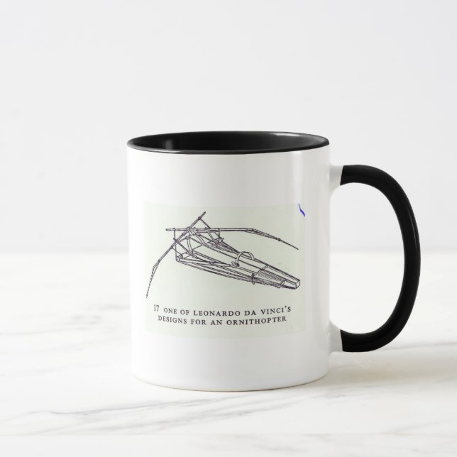 Tasse Les conceptions de Leonardo da Vinci pour un (Droite)