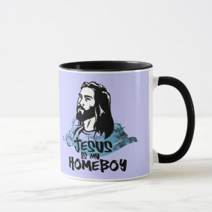 Tasse Les conceptions Jésus de Riyah-Li est mon Homeboy