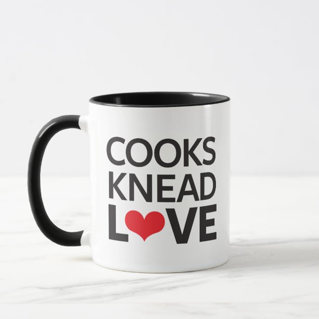 Tasse Les cuisiniers malaxent l'amour (Gauche)