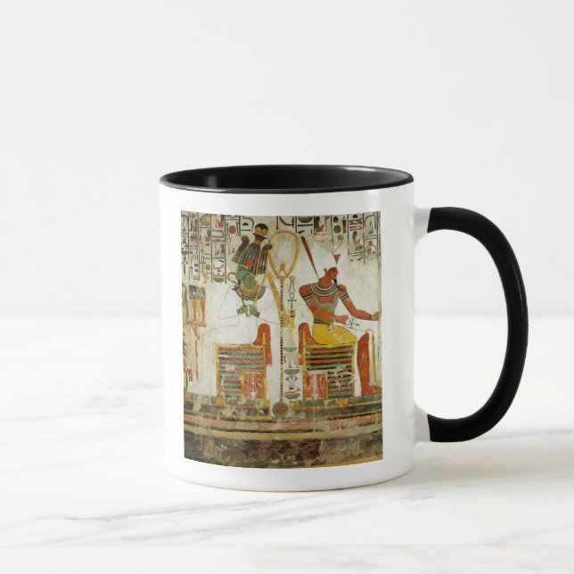 Tasse Les dieux Osiris et Atum, de la tombe de (Droite)