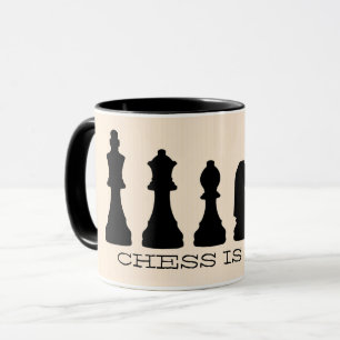 Tasse Les échecs, c'est la vie