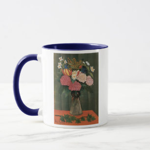 Tasse Les fleurs d'Henri Rousseau dans un vase (1909)