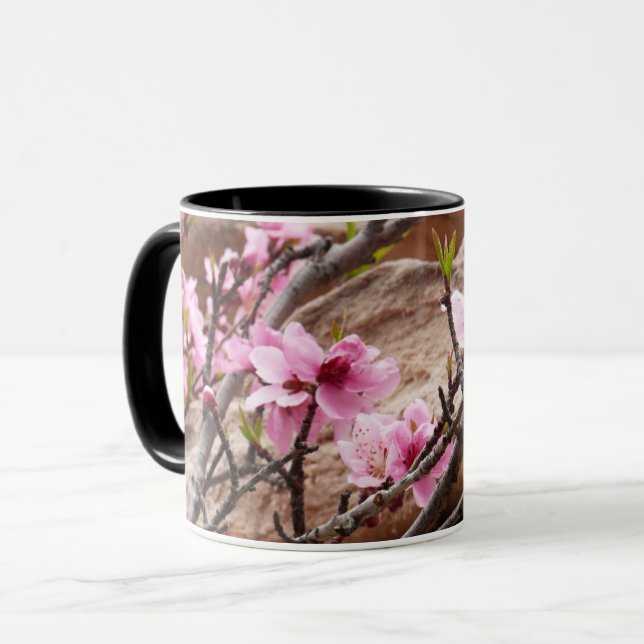 Tasse Les fleurs du printemps sur les rochers de Sion (Devant gauche)