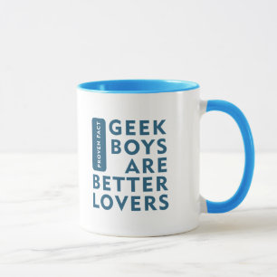 Tasse Les garçons de geek sont de meilleurs amants