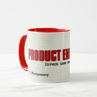 Tasse Les ingénieurs de produits inventent de nouvelles 