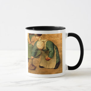 Tasse Les jeux des enfants : détail d'un jeu de fille