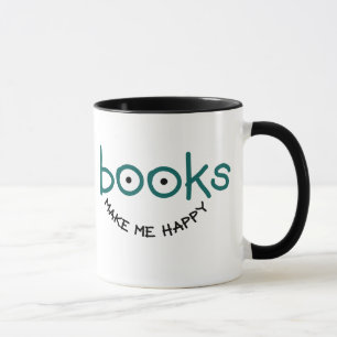 Tasse Les livres me rendent heureux