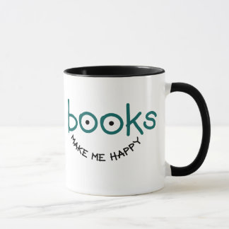 Tasse Les livres me rendent heureux