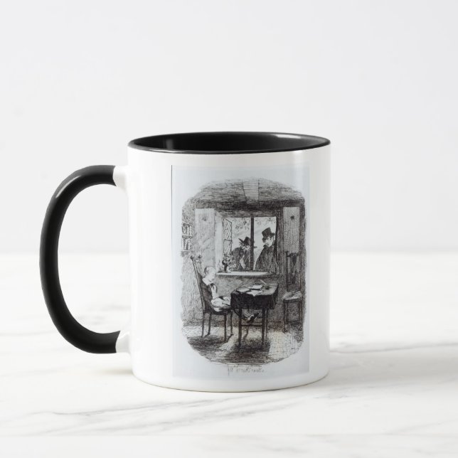 Tasse Les moines et le juif découvrent Oliver (Gauche)