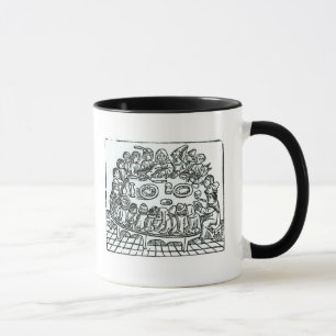 Tasse Les pèlerins de Cantorbéry