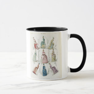 Tasse Les plus défuntes modes de Paris, robes de neuf