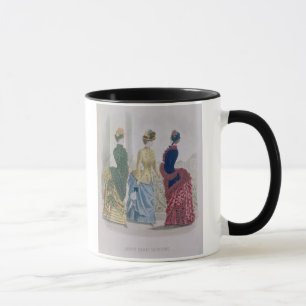 Tasse Les plus défuntes modes de Paris, robes de trois