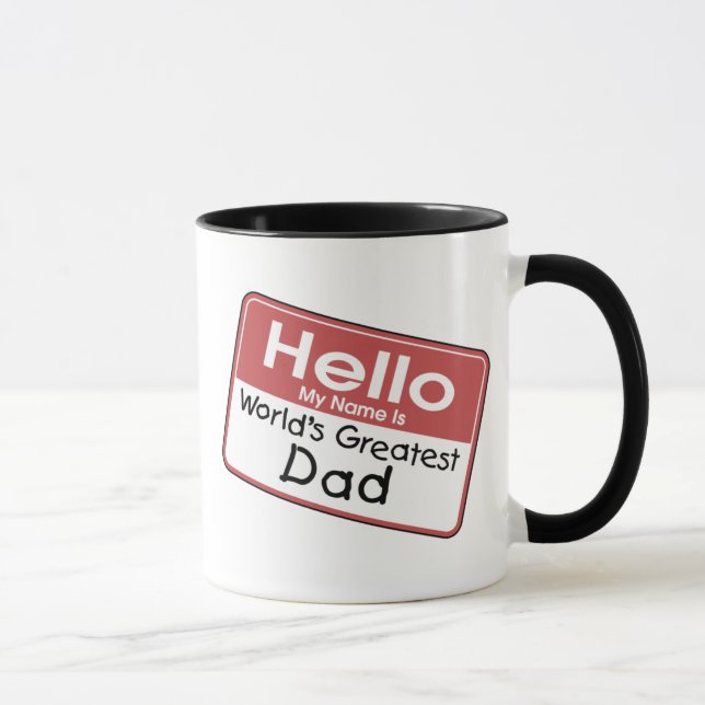 Tasse Les plus grandes grenouilles papa du monde (Droite)