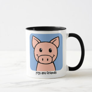 Tasse Les porcs sont des amis