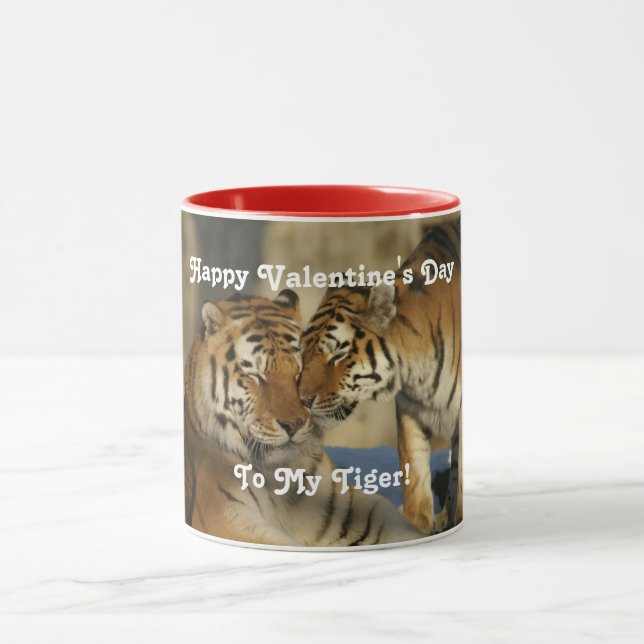 Tasse Les tigres de la Saint Valentin (Centre)