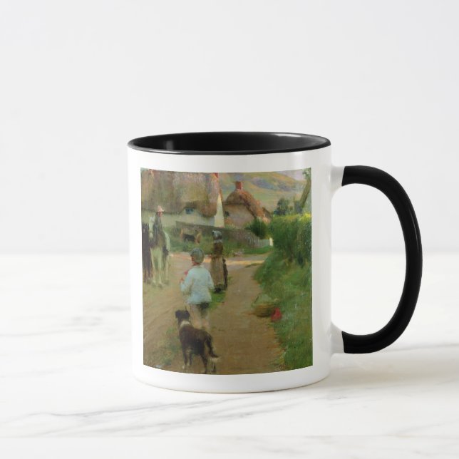 Tasse Les vagabonds, 1888 (huile sur la toile) (Droite)