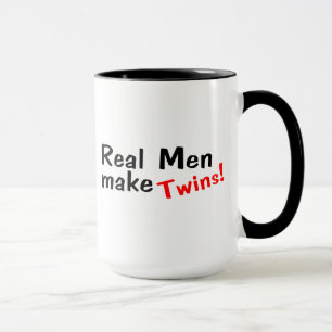Tasse Les vrais hommes font des jumeaux