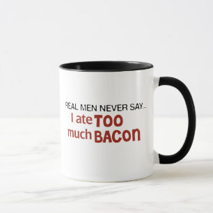 Tasse Les vrais hommes ne disent jamais - j'ai mangé de